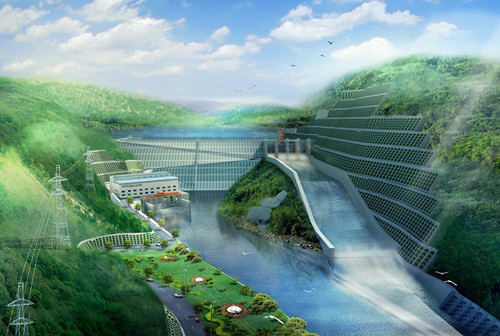 清远老挝南塔河1号水电站项目